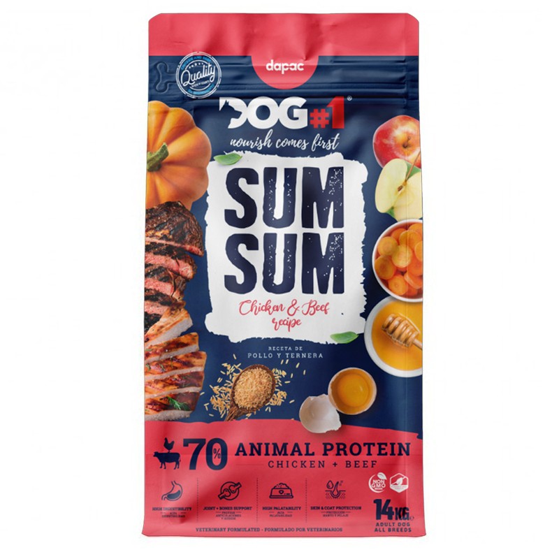 Dog- Sum Sum Adult Pollo & Ternera 14kg