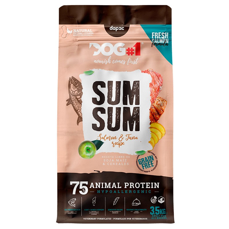 Dog-1 Sum Sum Grain Free Salmón & Atún 3.5kg