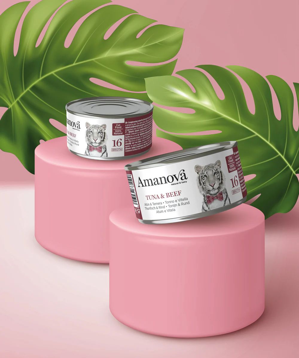 Amanova Lata Cat Atún & Ternera