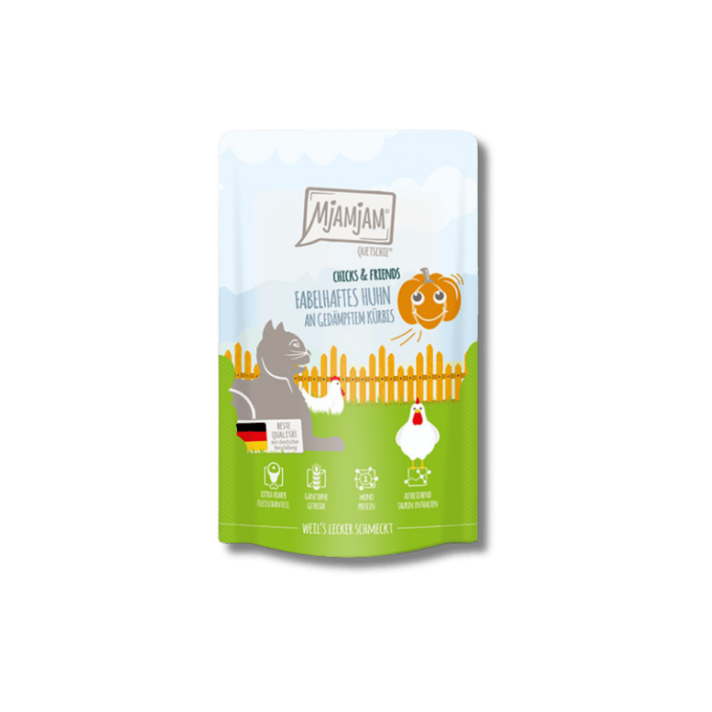 Mjamjam Cat Pollo & Calabaza 125gr