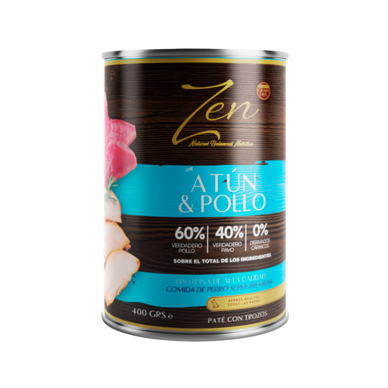 Zen Paté Atún & Pollo 400gr