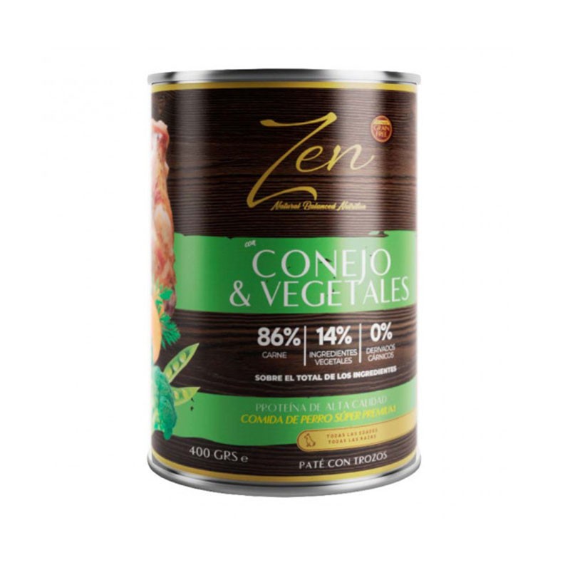Zen Paté Conejo & Vegetales 400gr