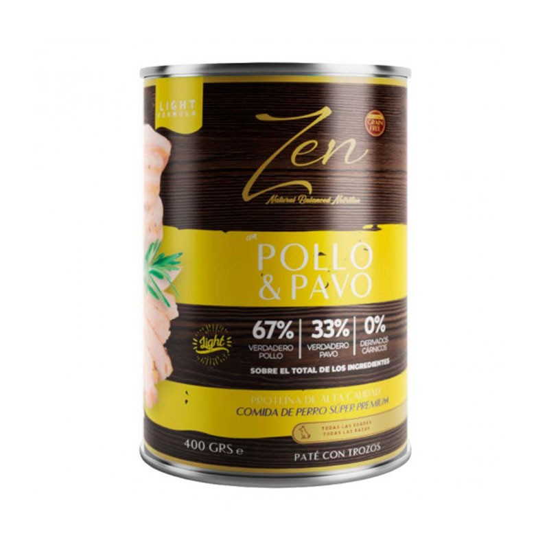 Zen Paté Pollo & Pavo 400gr