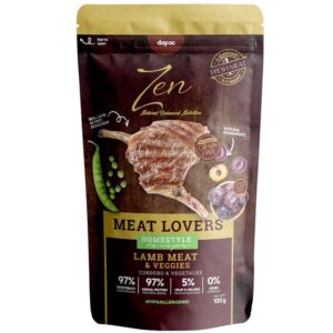 Zen Pouch Meat Lovers Cordero 100gr