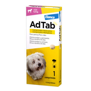 AdTab 2.5-5.5kg 1 Comprimido Masticable