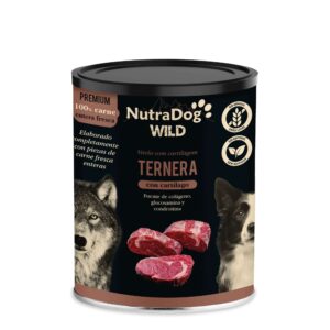 NutraDog Wild Ternera Lata 400gr