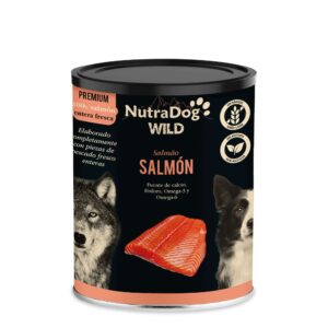NutraDog Wild Salmón Lata 400gr