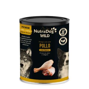 NutraDog Wild Pollo Lata 400gr