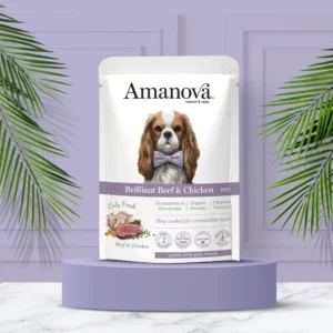 Amanova Pouch Adult Brilliant Ternera & Pollo P01