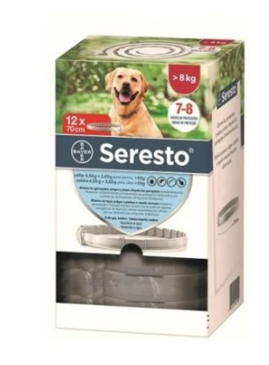 Seresto > 8kg 70cm 1 Collar