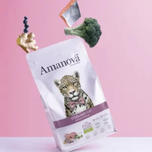 Amanova Cat Sterilised Salmón